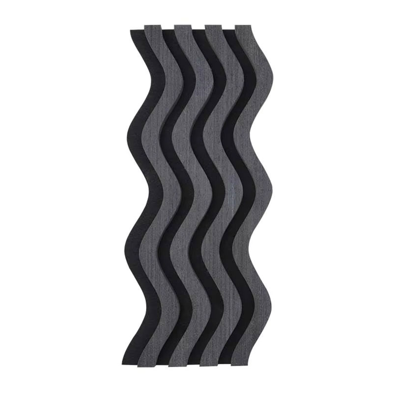 Panel Dinding Akustik Gelombang 3D