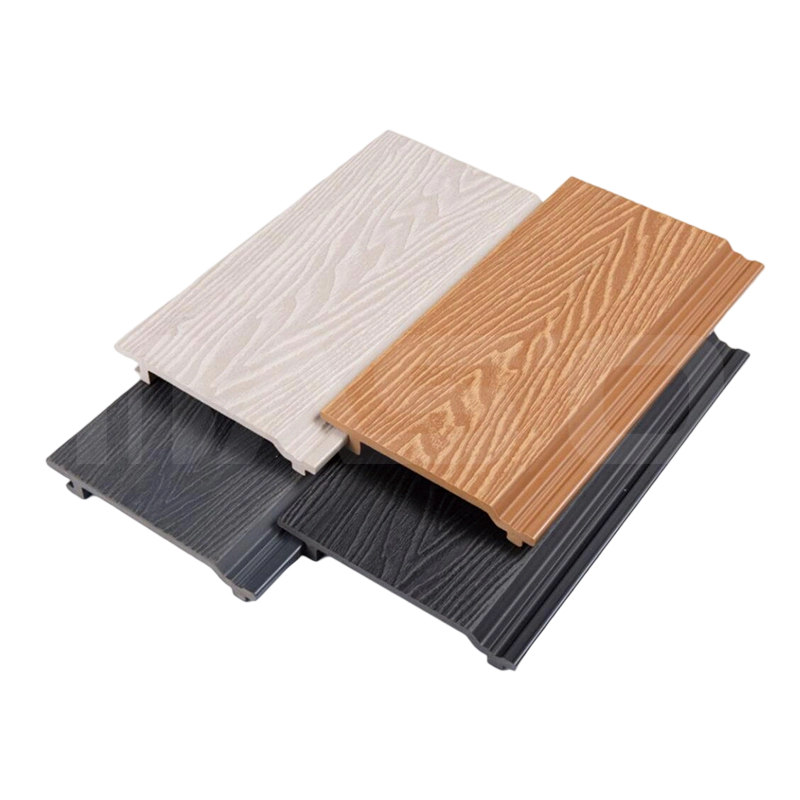 Panel Dinding Komposit Klasik Timbul Dalam 166mm x 21mm