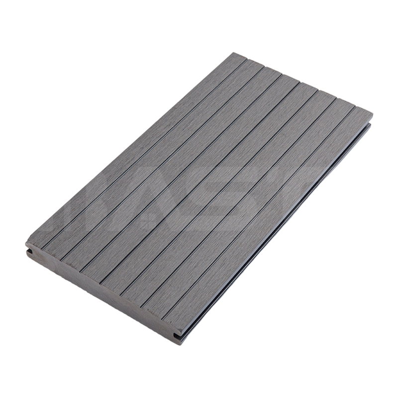 Tahan UV Tahan Pudar 60% Serat Kayu Alami Papan Dek Komposit Padat Klasik 150Mm X 20Mm